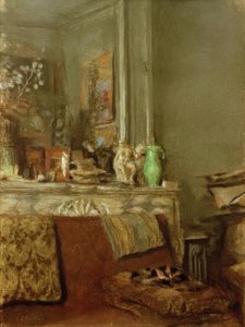 La cheminée chez Vuillard, place Vintimille